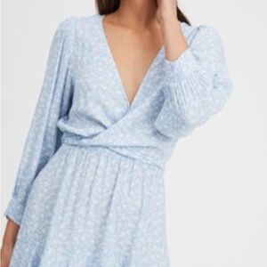 Light Blue Floral Dress